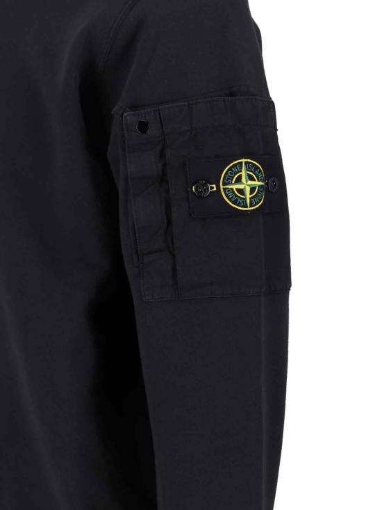 26SS 스톤 아일랜드 코튼 플리스 크루넥 스웨트셔츠 L1S156100019S0410 V0029 - STONE ISLAND