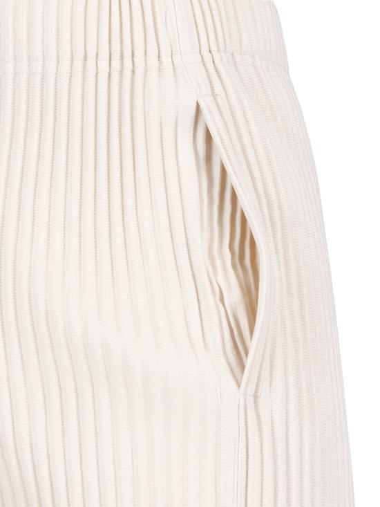 26SS 옴므 플리세 이세이 미야케 스트레이트 팬츠 HP66JF034 42 White - HOMME PLISSE' ISSEY MIYAKE