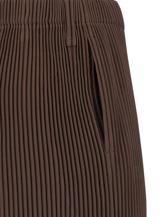 26SS 옴므 플리세 이세이 미야케 스트레이트 팬츠 HP66FF183 44 Brown - HOMME PLISSE' ISSEY MIYAKE
