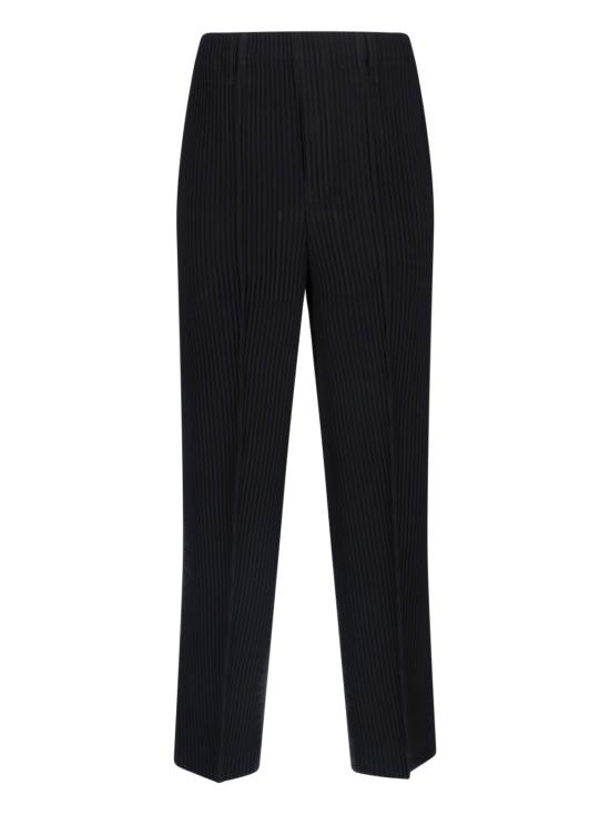 26SS 옴므 플리세 이세이 미야케 스트레이트 팬츠 HP66FF183 15 Black