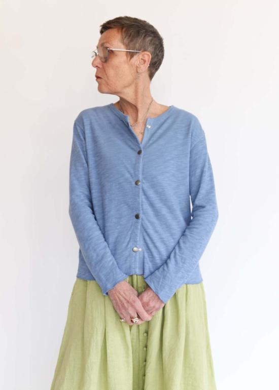  일레븐 스티치 가디건 크롭  리플렉션 - ELEVEN STITCH