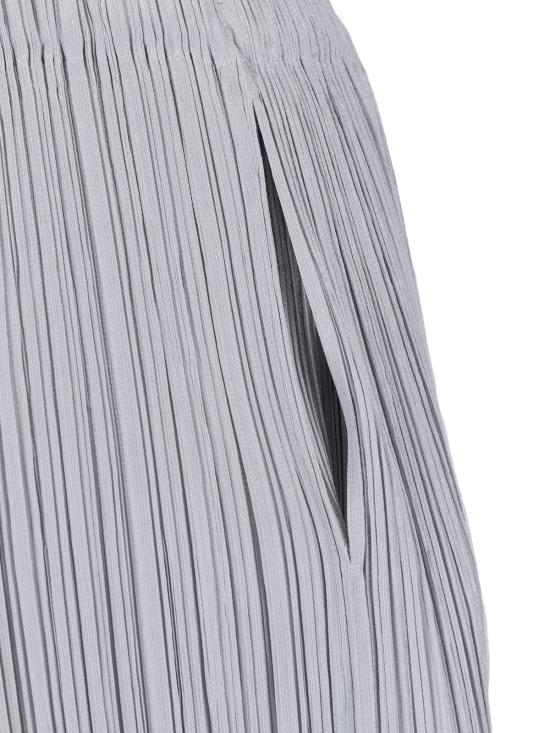 26SS 플리츠플리즈 스트레이트 팬츠 PP66JF125 10 Grey - PLEATS PLEASE