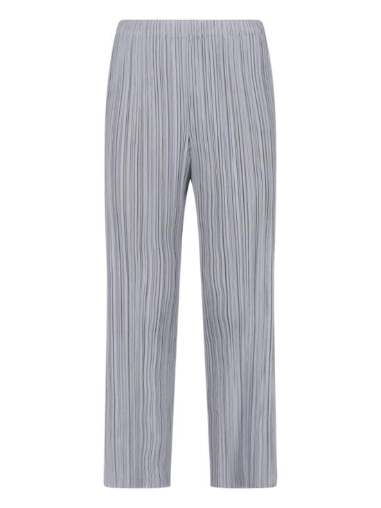 26SS 플리츠플리즈 스트레이트 팬츠 PP66JF125 10 Grey - PLEATS PLEASE