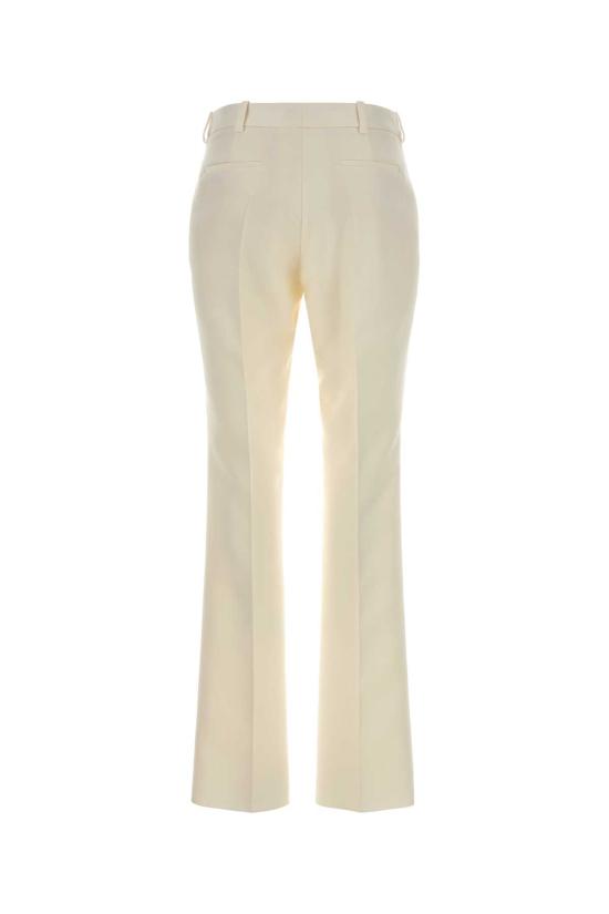 26SS 발렌시아가 스트레이트 팬츠 872125TUT22 9002 White - BALENCIAGA