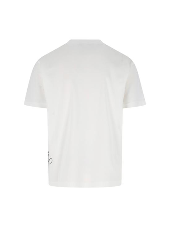 26SS 구찌 프린트 디테일 코튼 저지 티셔츠 856477 XJHQM 9066 White - GUCCI