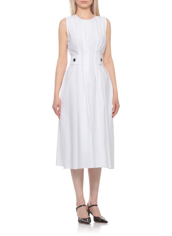 26SS 안토넬리 피렌체 미디 원피스 LEX Q6723020 White - ANTONELLI FIRENZE