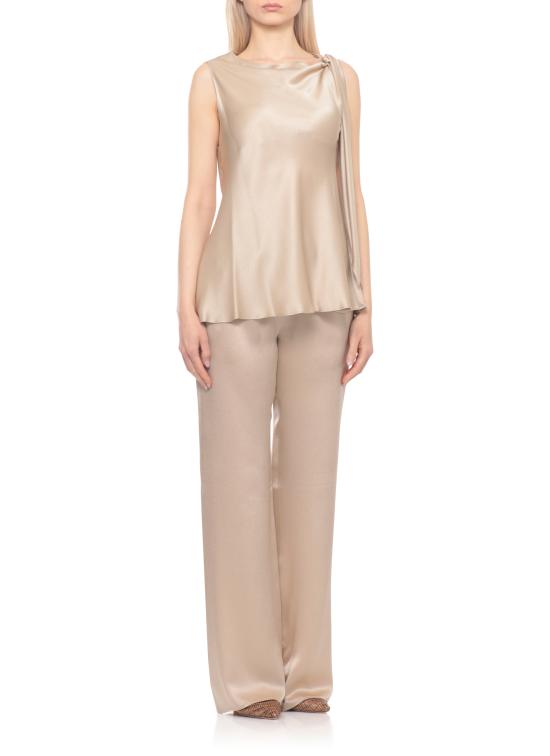 26SS 안토넬리 피렌체 민소매 티셔츠 CLOE Q5860120 Oro - ANTONELLI FIRENZE