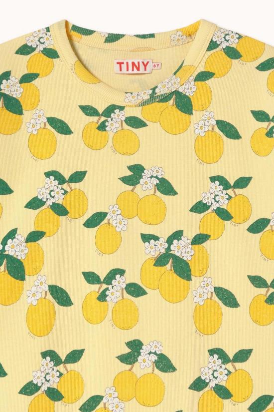  [키즈] 타이니코튼 티셔츠 키즈  오렌지 립 티셔츠 - TINYCOTTONS