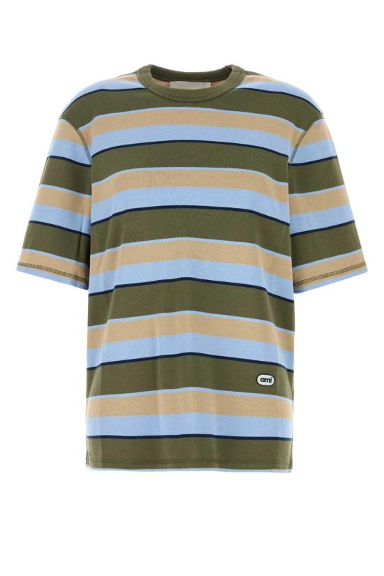 26SS 아미 반팔 티셔츠 UTS369JE0209 A073 Stripped