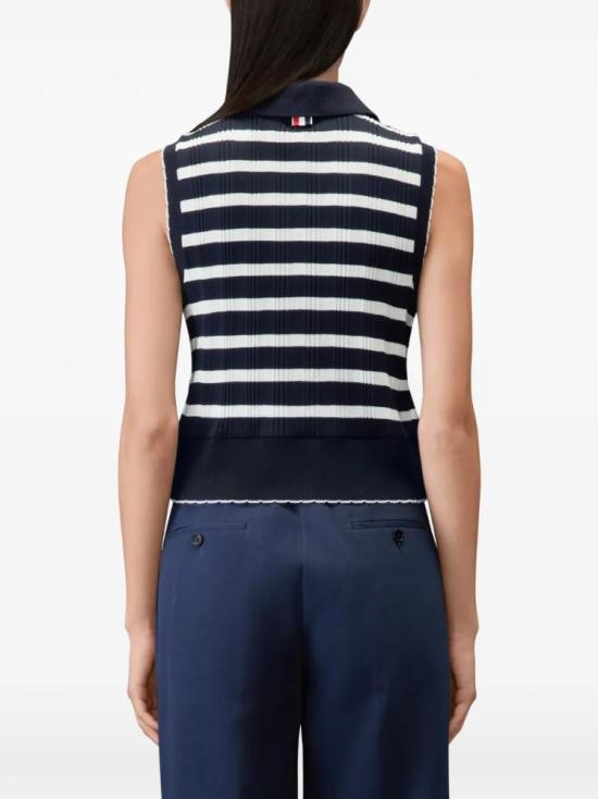 26SS 톰브라운 폴로 티셔츠 FJP122AJ0256 979 - THOM BROWNE