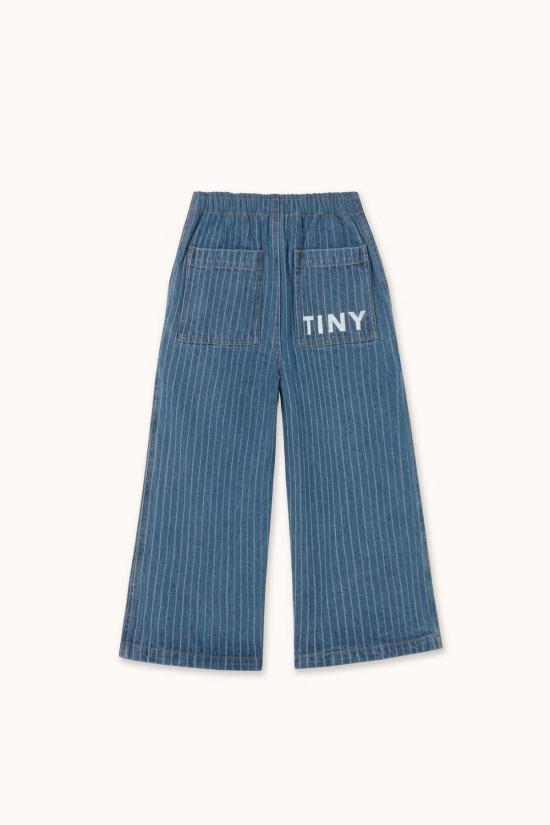  [키즈] 타이니코튼 스트레이트 팬츠 키즈 스트라이프 데님 - TINYCOTTONS