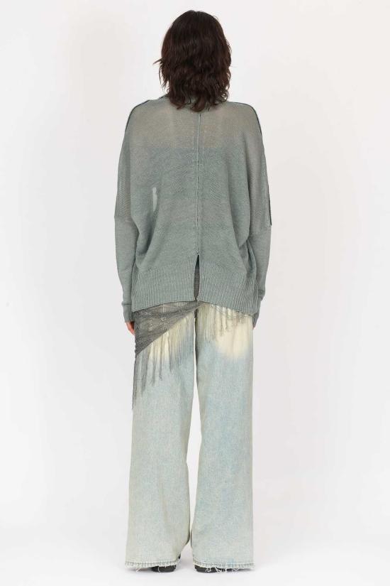  이자벨베네나토 가디건 이사벨 베네나토 린넨 니트 오픈 - ISABEL BENENATO