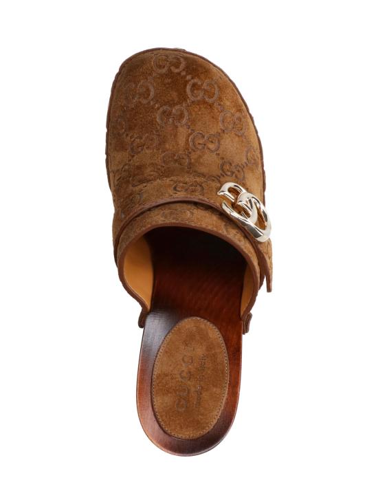 26SS 구찌 뮬/슬리퍼 853690 AADUO 2118 Brown - GUCCI