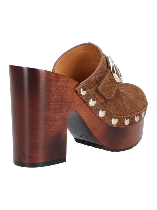 26SS 구찌 뮬/슬리퍼 853690 AADUO 2118 Brown - GUCCI