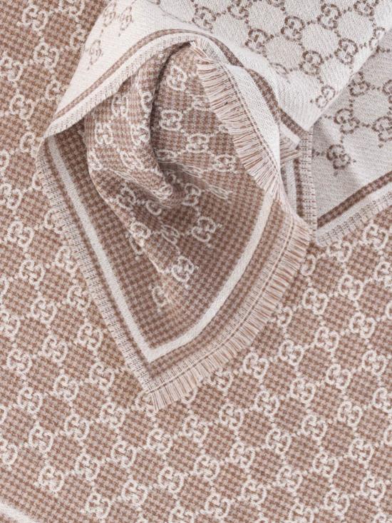 26SS 구찌 GG 울 스카프 839035 3GAMQ 9778 Beige - GUCCI