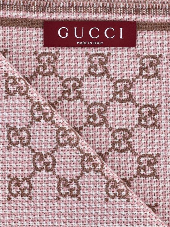 26SS 구찌 GG 울 스카프 839035 3GAMQ 2572 Brown - GUCCI