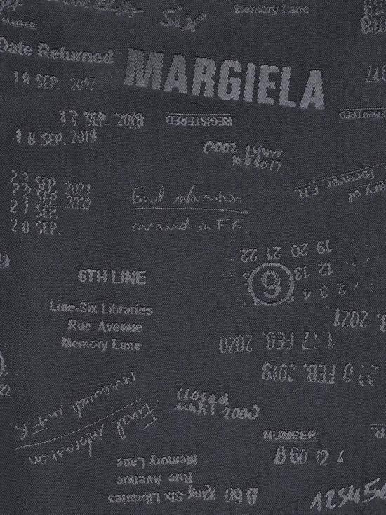  MM6 메종마르지엘라 블라우스 Mm6 메종 마르지엘라 크롭 버튼 프론트 셔츠 그레이 - MM6 MAISON MARGIELA