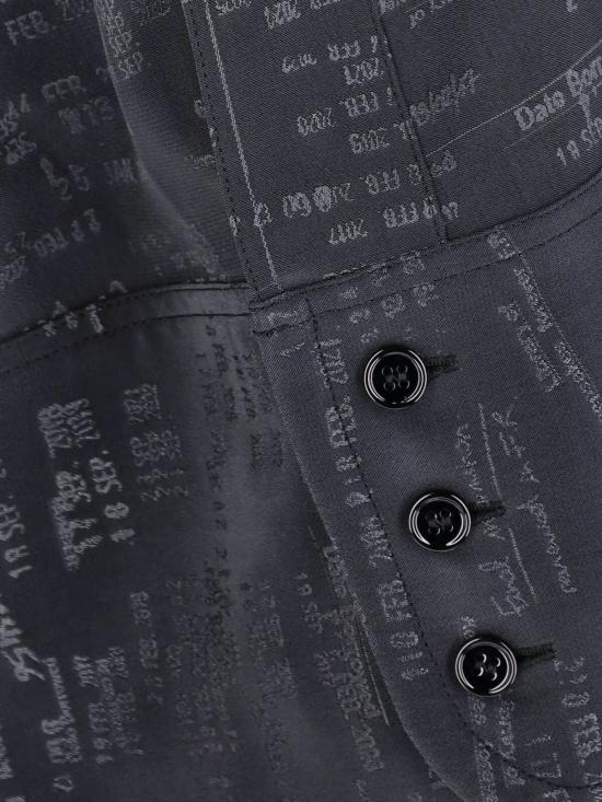  MM6 메종마르지엘라 블라우스 Mm6 메종 마르지엘라 크롭 버튼 프론트 셔츠 그레이 - MM6 MAISON MARGIELA
