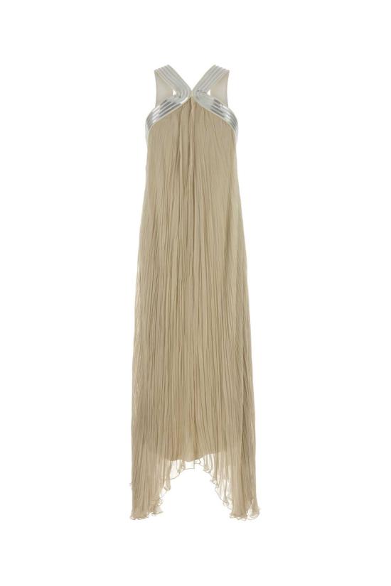 26SS 알베르타 페레티 롱 원피스 A04260115 1471 Beige o Tan