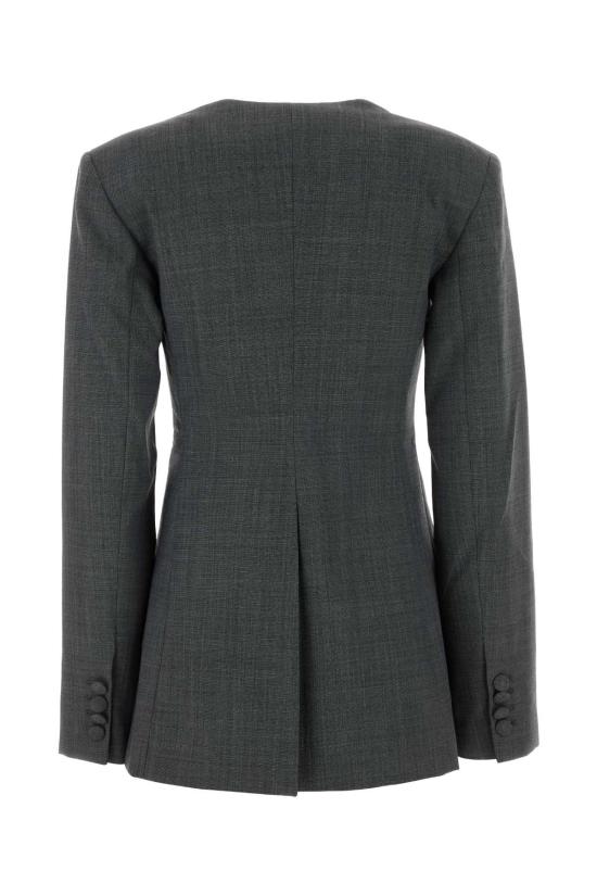 26SS 가니 수트 자켓 A1020052 252 Grey - GANNI