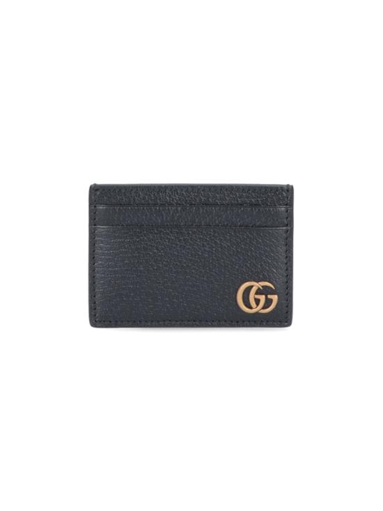 26SS 구찌 GG 마몽 레더 머니 클립 436022 DJ20T 1000 Black