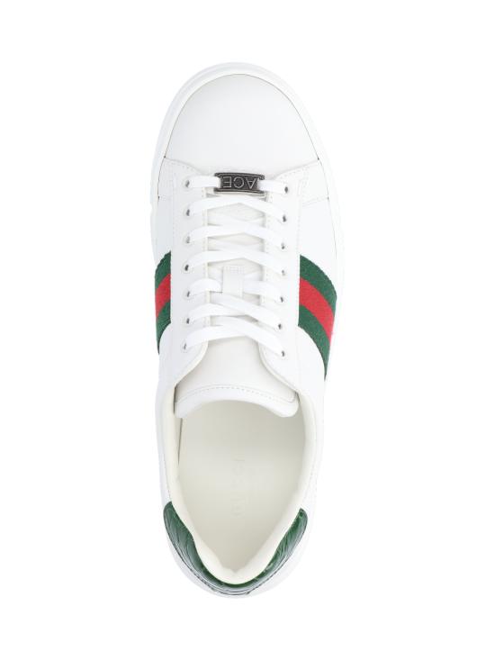 26SS 구찌 웹 스니커즈 757943 AACAG 9055 White - GUCCI