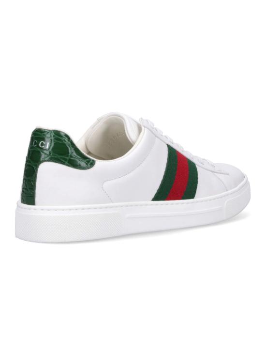 26SS 구찌 웹 스니커즈 757943 AACAG 9055 White - GUCCI