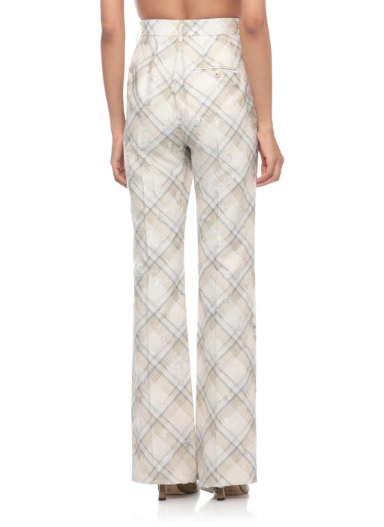26SS 비비안웨스트우드 스트레이트 팬츠 1F010008 W01EGB208 Beige - VIVIENNE WESTWOOD