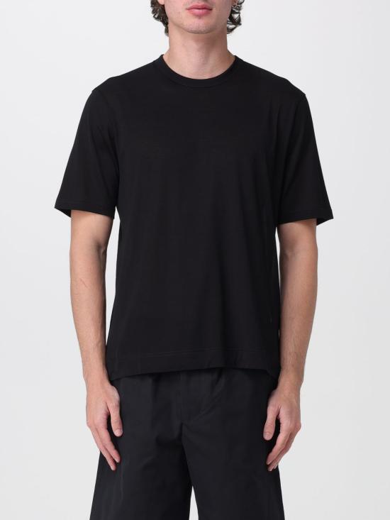 26SS 아미 반팔 티셔츠 HTS367 JE0211 001 BLACK DOM