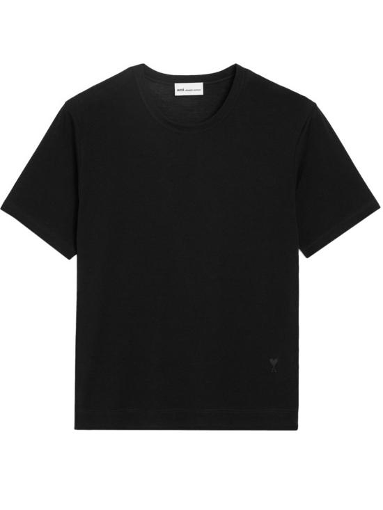 26SS 아미 반팔 티셔츠 HTS367 JE0211 001 BLACK DOM