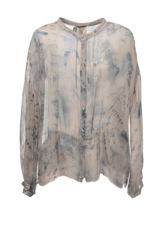 26SS 산크타무에르테 셔츠 S275 SAND SHELL PRINT Beige