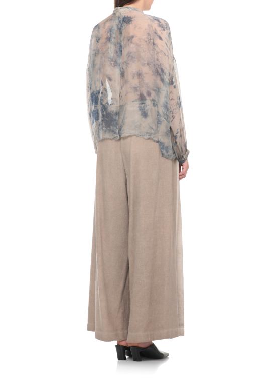 26SS 산크타무에르테 셔츠 S275 SAND SHELL PRINT Beige - SANCTAMUERTE