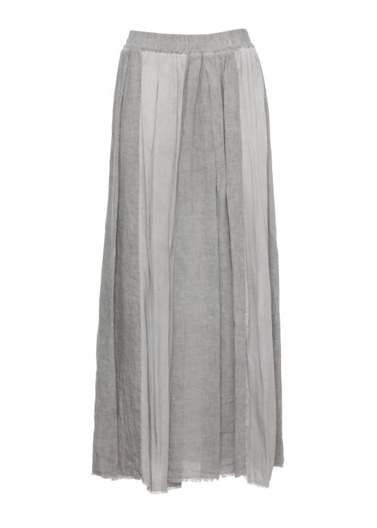 26SS 산크타무에르테 미디 스커트 S344 SILVER PEARL Grigio