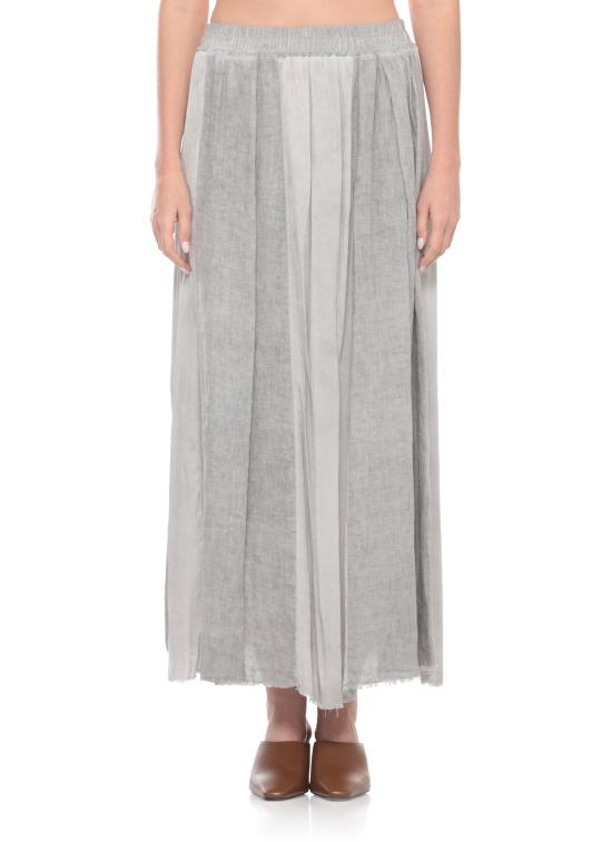 26SS 산크타무에르테 미디 스커트 S344 SILVER PEARL Grigio - SANCTAMUERTE