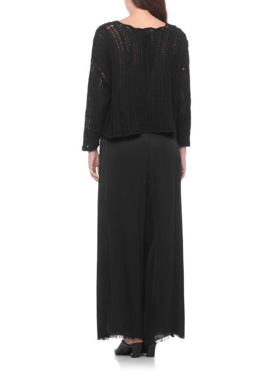 26SS 산크타무에르테 스웨터 S332 BLACK - SANCTAMUERTE