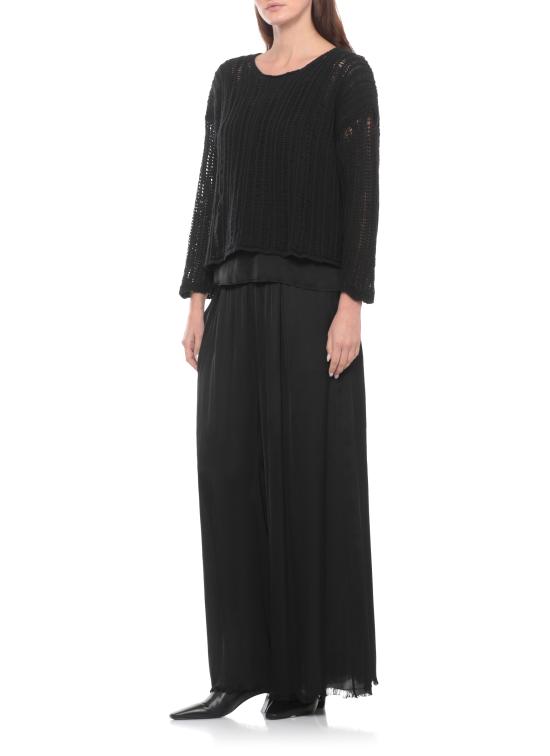 26SS 산크타무에르테 스웨터 S332 BLACK - SANCTAMUERTE