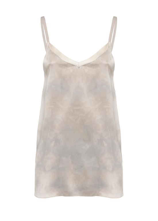 26SS 산크타무에르테 민소매 티셔츠 S316 SAND SHELL SPRAY GREY Beige