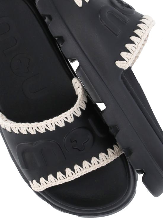 26SS 모우 샌들 MUSW661000N BKW Nero - MOU