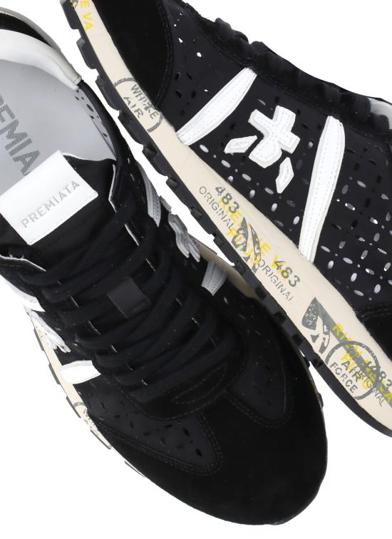 26SS 화이트 프리미아타 스니커즈 LUCYD 7414 Nero - WHITE PREMIATA