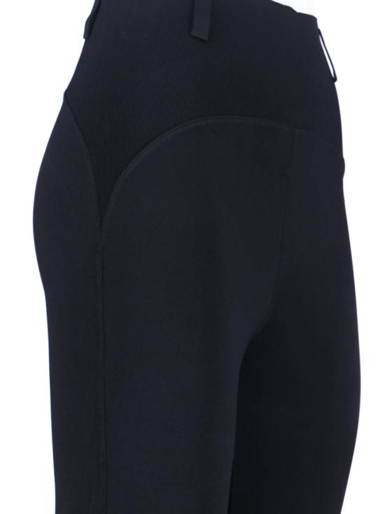 26SS 알라이아 스트레이트 팬츠 AA9P1269K017C 995 Black - ALAIA