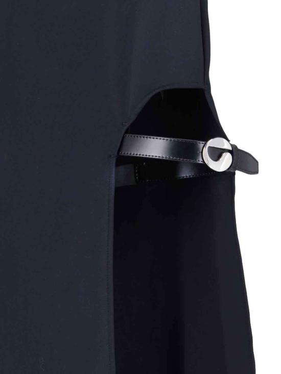  코페르니 롱 스커트 맥시 길이 스커트 블랙 - COPERNI