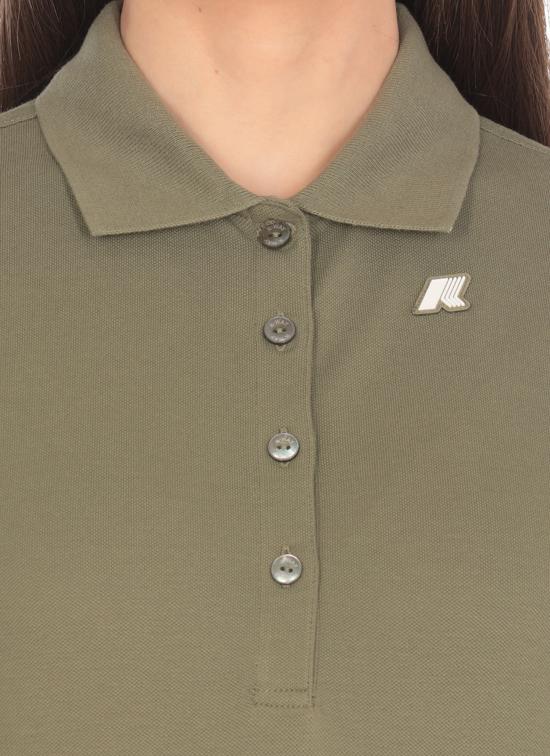 26SS 까웨 폴로 티셔츠 K8127YW V15 Verde - K-WAY