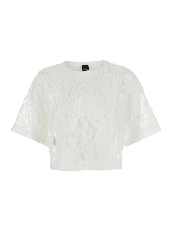 26SS 핑코 반팔 티셔츠 107934A3PZZ09 White