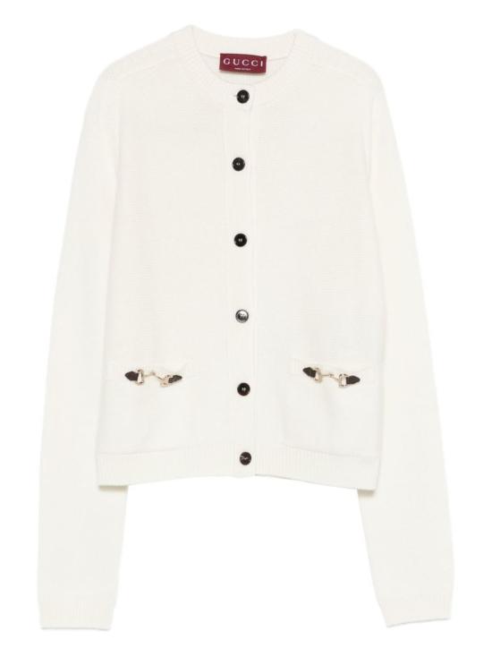  구찌 스웨터 호스빗 디테일  화이트