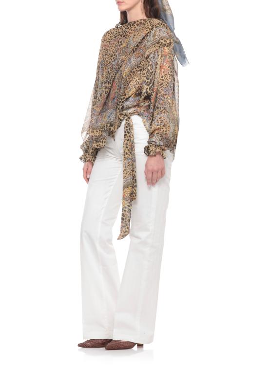 26SS 에트로 민소매 티셔츠 WRJA0027 AKG71X0826 Brown - ETRO