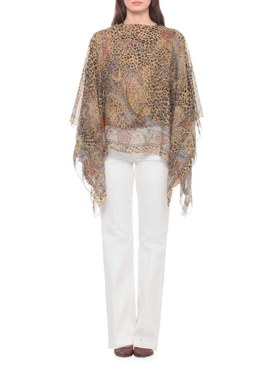 26SS 에트로 민소매 티셔츠 WRJA0027 AKG71X0826 Brown - ETRO