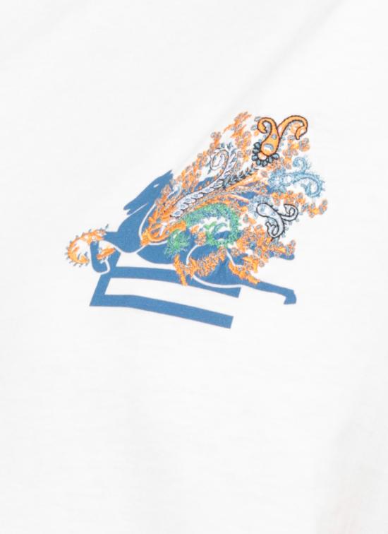 26SS 에트로 반팔 티셔츠 WRMA0005 AR477W4567 White - ETRO