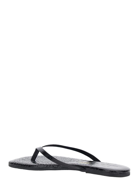 26SS 티키스 샌들 SQUARETOELILY52 Black - TKEES