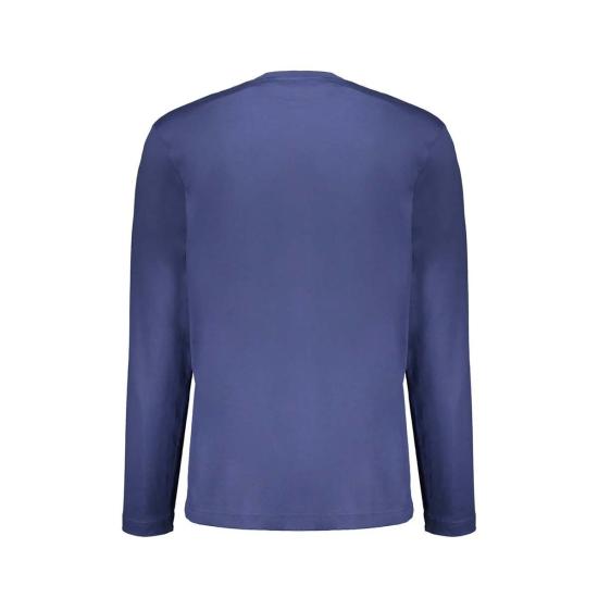  오프화이트 긴팔 티셔츠 블루