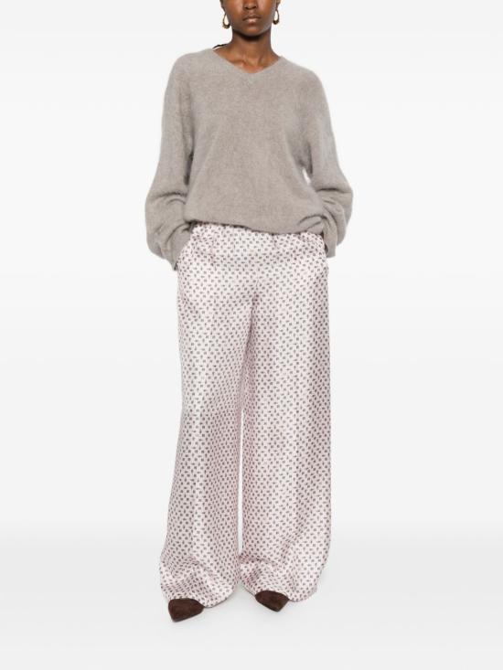 26SS 막스마라 스트레이트 팬츠 11131131600 010 Rosa - MAX MARA